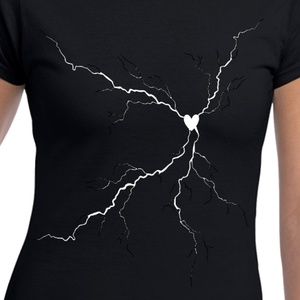 Heartstruck Glow In The Dark Tee